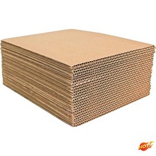 200 9x12 Cardboard Corrugated Pads Inserts Filler Sheet 9 x 12