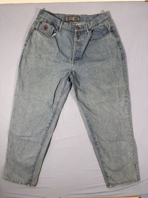 Bugle Boy Gold Crest Vintage Mens Denim 1980's (36 x 30)