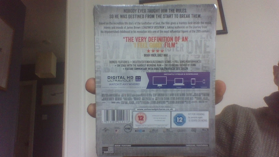 Get on Up Steelbook - UK Blu-Ray - New/Sealed - Image 2 of 2