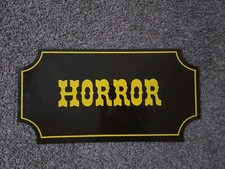 Vintage Adventureland Video Store Horror Sign...