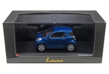 1/43 Toyota IQ 2009 Diecast Model Blue Display with Stand 45065