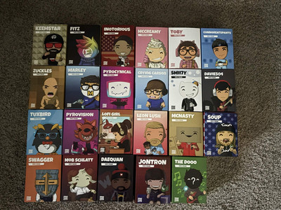 Youtooz OG Lot 23 SOLD OUT Vinyl Figures   Misfits Schlatt TheDooo + more
