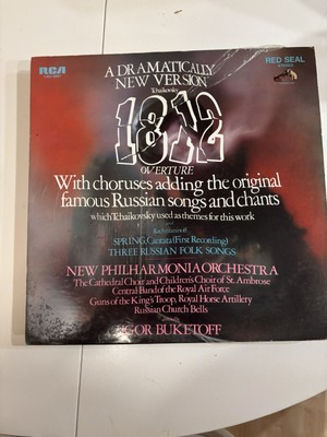 TCHAIKOVSKY 1812 OVERTURE NEW PHILHARMONIA ORCHESTRA CATHEDRAL CHOIR PLUS MORE16