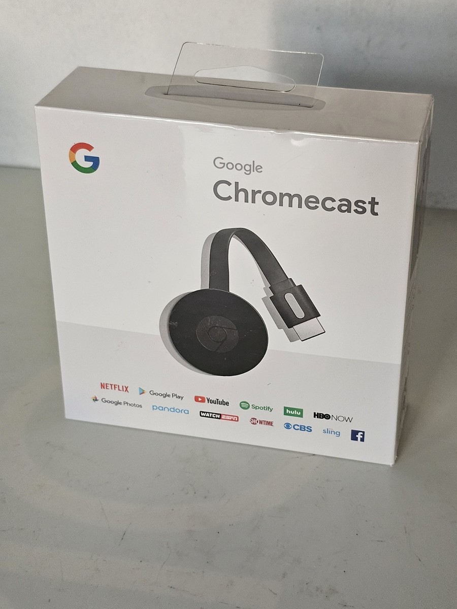 【新品未開封】Google Chromecast Buy Google Chromecast (2nd Generation) HD Media Streamer - Black