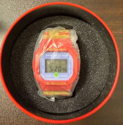 DW-5600SMB-4JR G-SHOCK Super Mario Bros. collaboration model