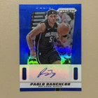 PAOLO BANCHERO 2024-25 PRIZM DECA AUTO Blue /35 ORLANDO MAGIC Color Match