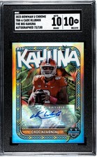 2023 Bowman U Chrome The Big Kahuna Cade Klubnik SGC 10 Auto Autographed  /150