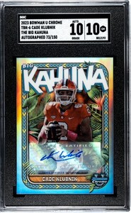 2023 Bowman U Chrome The Big Kahuna Cade Klubnik SGC 10 Auto Autographed  /150