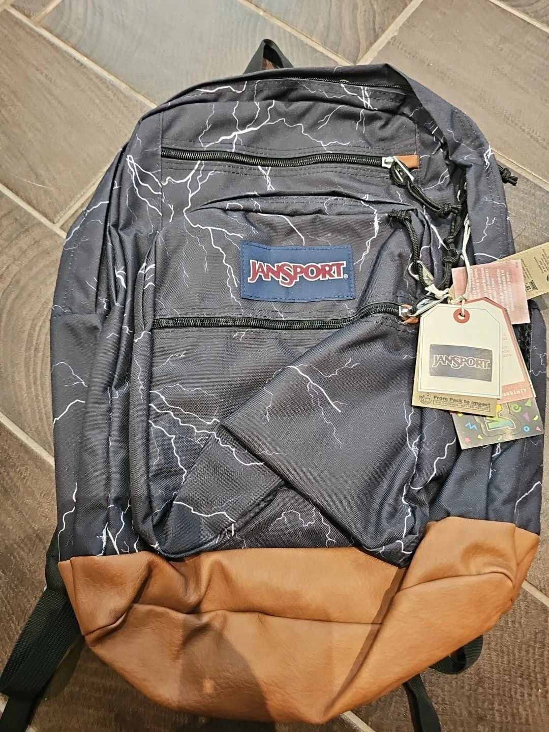 JanSport Cool Student Backpack Electric Bolts