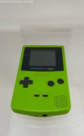 Nintendo Game Boy Color Green Handheld Bundle