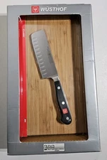 Wusthof 5" Nakiri Knife & Bamboo Cutting Board Set ☆ New ☆