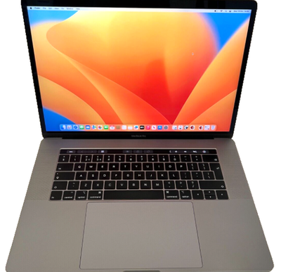 Apple Macbook Pro laptop Retina i7 8750H Turbo 4.10GHz 16GB 251GB