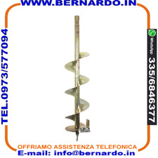 Punta per trivella diametro foratura 100 mm, diametro attacco 25 mm