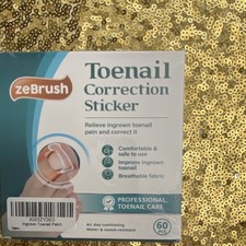 zeBrush Ingrown Toenail Patch Sticker 60 pcs Professional Toenail Care