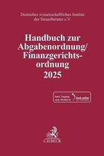 Handbuch zur Abgabenordnung / Finanzgerichtso...