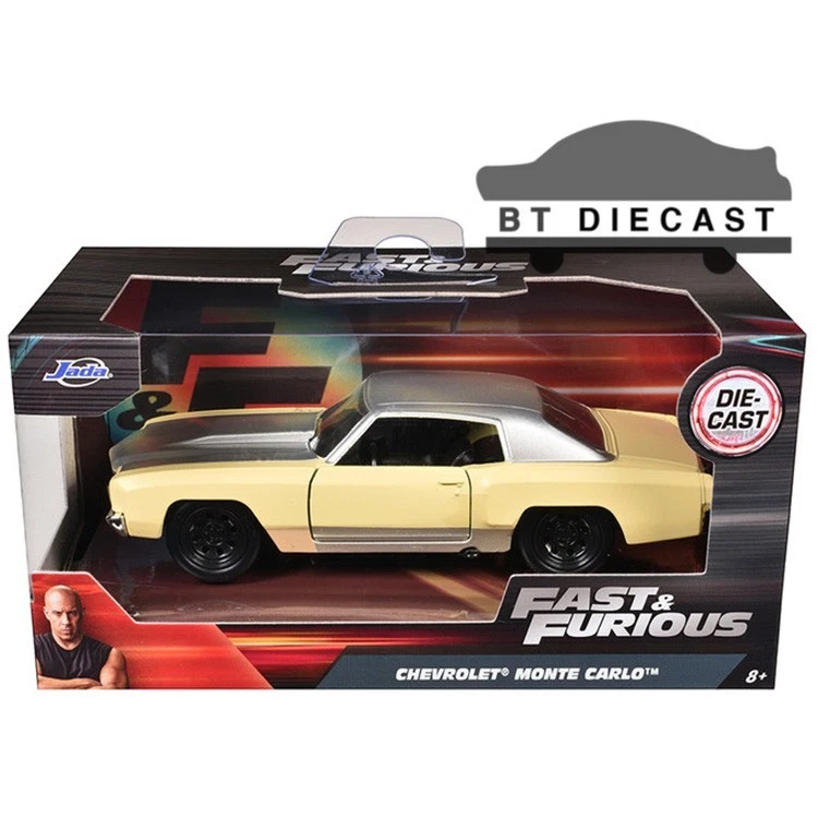 JADA FAST & FURIOUS CHEVROLET MONTE CARLO 1/32 DIECAST MODEL CAR CREAM 99516 - Image 4 of 4