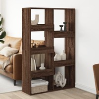 Raumteiler Braun Eichen-Optik 100X33X155,5 Cm Holzwerkstoff