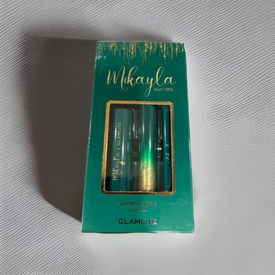 Glamlite x Mikayla Lip Kit Mikayla Paht Two Lip Set Golden Dreams