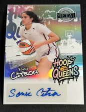SONIA CITRON 2025 LEAF METAL WOMEN OF SPORT SILVER PRIZM /10 AUTO WNBA RC 🔥