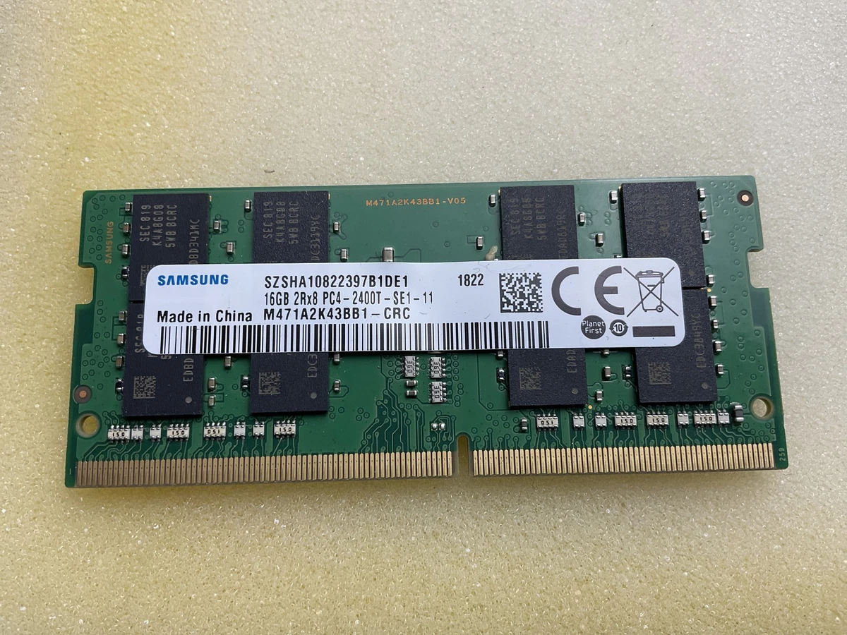 PC4-19200 (DDR4-2400) Bus Speed 16 GB Total Capacity DDR4 SDRAM