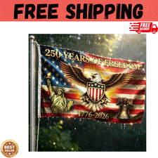 250th Anniversary American Flag 3x5 Ft Outdoor Edition 1776 - 2026 American Flag