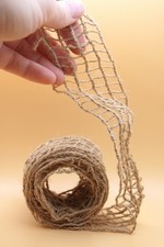Burlap Net 2 Meters for DIY Model Ship Fish Net, Diorama, Model, Dollhouse Decor