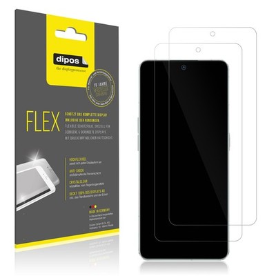 2x Schutzfolie für Oppo Reno8 Pro Plus inkl. Rundung 3D Full Cover Flex Folie