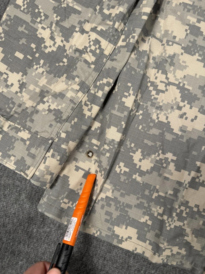 US Army ACU Jacket Mens Small Long UCP Digital Camo Ripstop Combat Coat Uniform - Image 4 of 4