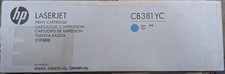 HP 824A CB381YC Cyan Toner Cartridge NEW GENUINE HP