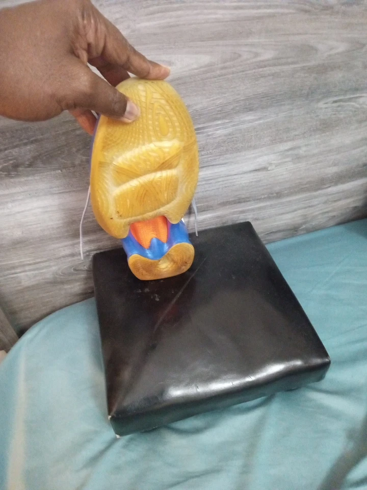 Nike Jordan Melo M11 синие белые серые мужские размер 13 - Изображение 3 из 4