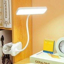 LED Clamp Clip On Flexible USB Desk Light Bed Reading Table Study Night Lamp