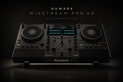 Numark Mixstream Pro / Pro Go / Pro+ Ständer 15°   DJ Controller Desktop Stand