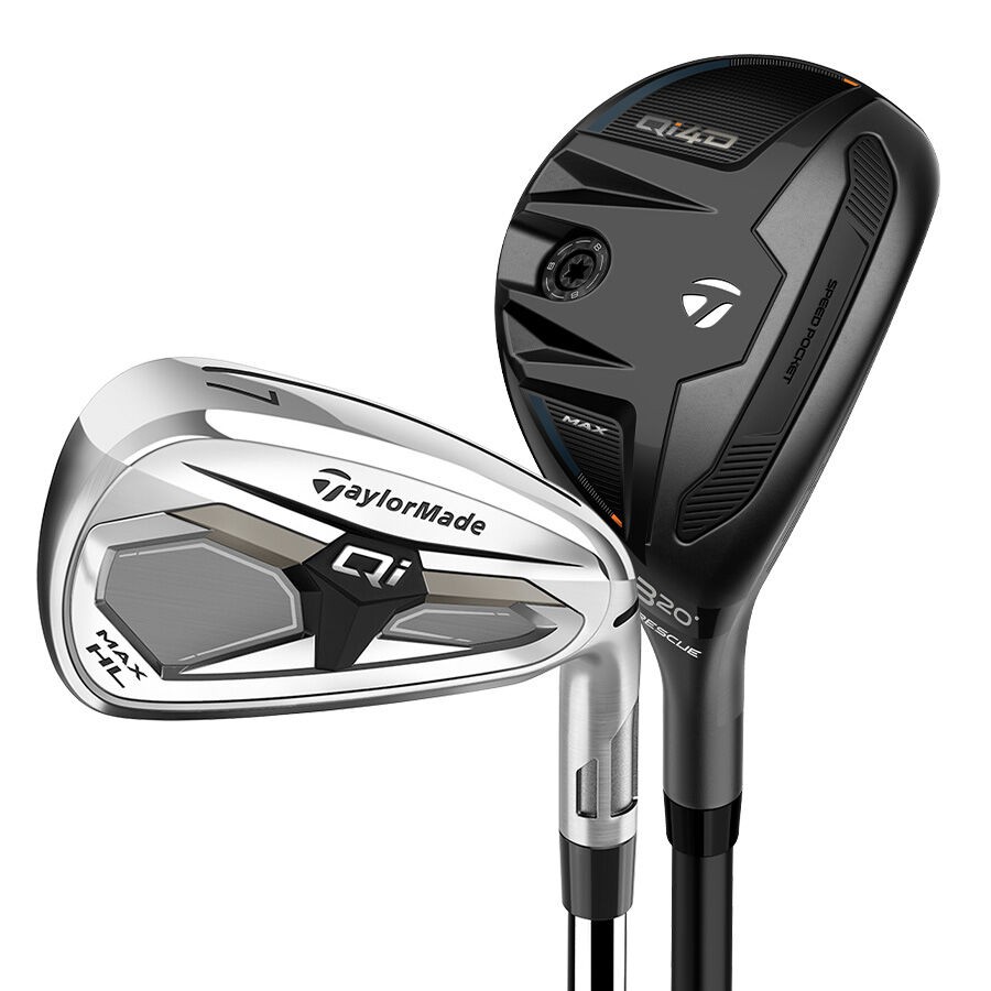 Taylormade Qi Max HL Combo Set- 4H,5H 6-PW,AW Senior Flex | eBay