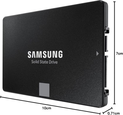 Samsung SSD 870 EVO 2TB 2.5'' SATA III interne SSD Neu OVP MZ-77E2T0B/EU