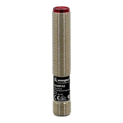 WENGLOR HO08PA3 REFLEXTASTER MIT HINTERGRUNDAUSBLENDUNG ELEKTRONISCH