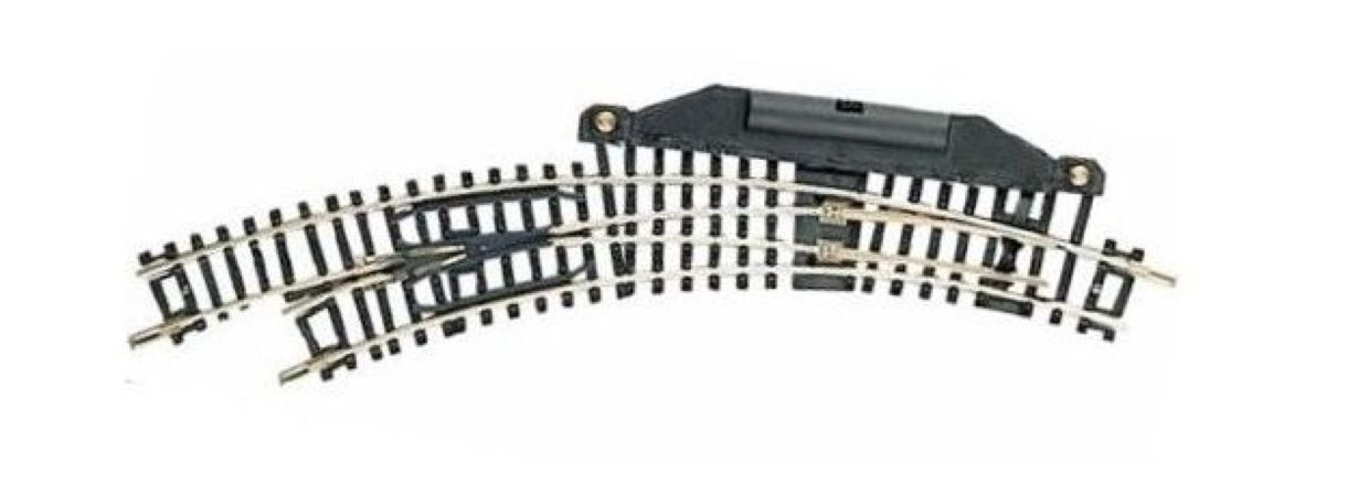 Aiguillage courbe gauche Fleischmann 22273 électrique pour étendre un circuit de train N