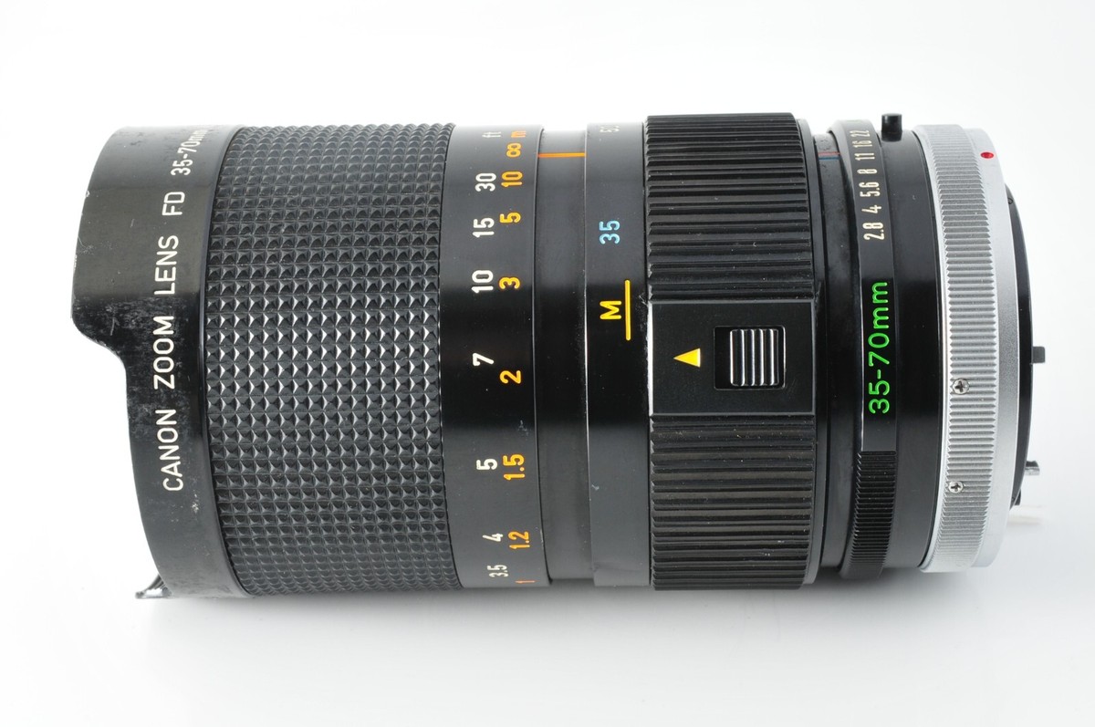Exc+5] Canon FD 35-70mm f/2.8-3.5 SSC S.S.C. MF Zoom Lens