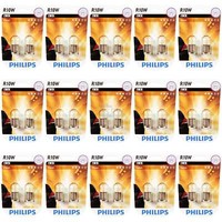 15X Philips Vision 2St. R10W 12V 10W Ba15S Blister Birne