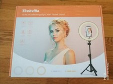Techvilla 10 Inch Selfie Ring Light With Tripod Stand