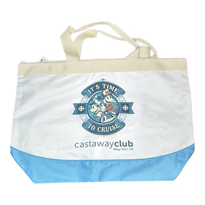 Disney Cruise Line 25th Anniversary Castaway Club It's Time To Cruise Tote