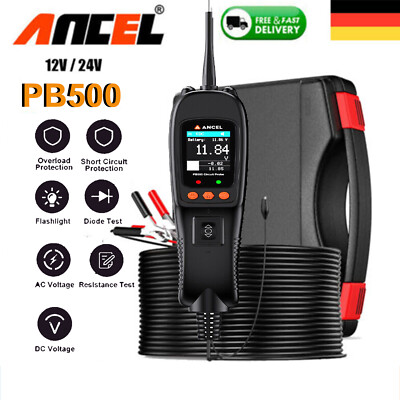 Ancel PB500 12/24V Circuit Tester Scanner Power Probe Integrierter Power Scanner