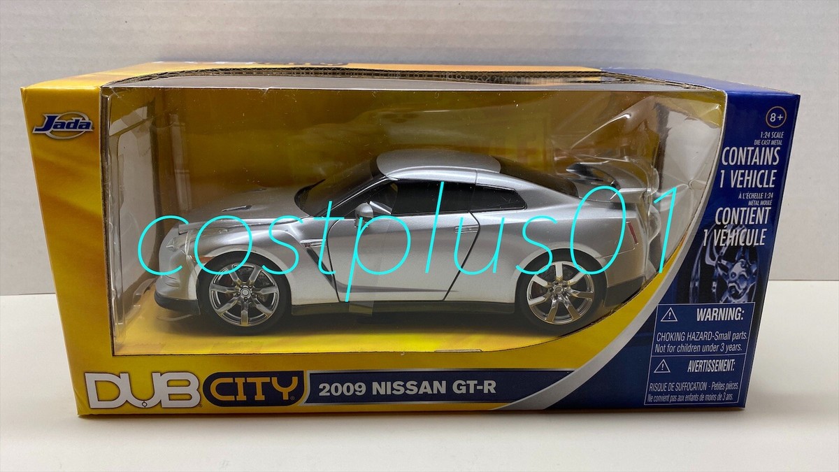 JADA DUB CITY 2009 NISSAN GT R 1:24 SILVER | eBay