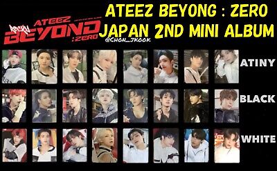 ATEEZ BEYOND : ZERO JAPAN 2ND MINI ALBUM official photo card ATEEZ BEYOND : ZERO JAPAN 2ND MINI ALBUM official photo card