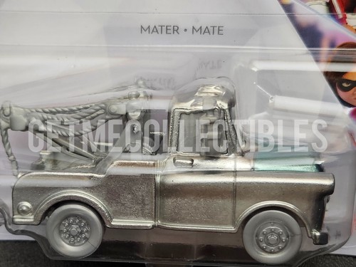 DISNEY PIXAR CARS 100th ANNIVERSARY PLATINUM MATER 2023 SAVE 6% GMC - 第 1/3 張圖片