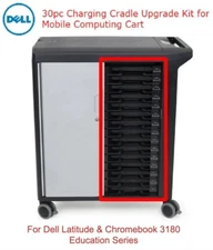 ONLY TRAYS for 30 Device Dell Charging Cart -11" Dell Latitude & Chromebook 3180