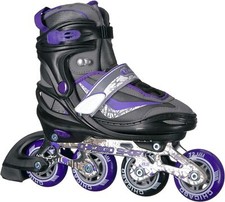 CHICAGO Adjustable Purple Inline Skates - Youth Large 5-8 ,