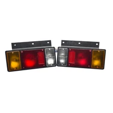 Pair Left&Right Tail Light Rear Lamp For Isuzu NPR NQR NRR FSR FRR 1987-2020