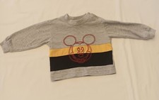 VINTAGE DISNEY-Mickey Mouse Long Sleeve T-shirt Size 12 Months