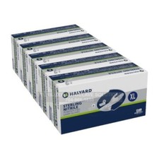 Halyard Sterling Nitrile Exam Gloves 50709 - 5 BOXES of 170 850 EXTRA LARGE