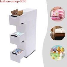 Wardrobe Vertical Tall Dresser Storage Organizer Tower With 5 Drawers Closet NEW